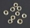The Bead Chest Silver Ethiopian Wollo Rings (9mm) (Set of 5): Genuine Ethiopian Metal Ring Beads for DIY Jewelry
